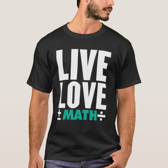 Camiseta Gráfico de Matemática para Mulheres Meninas Matemá (Frente)