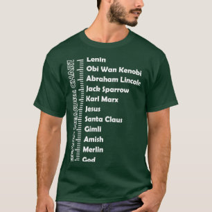 Camiseta Gráfico de medidas de barramento TS clássico