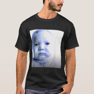 Camiseta Gráfico de Meme de Bebê Ai Engraçado
