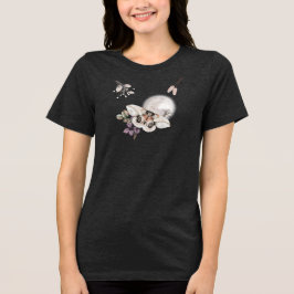 Camiseta Gráfico de Moth Ligada