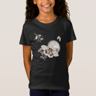 Camiseta Gráfico de Moth Ligada