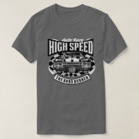 Gráfico de Muscle Car Americano de Alta Velocidade