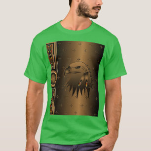 Camiseta Gráfico de Nação de Águia