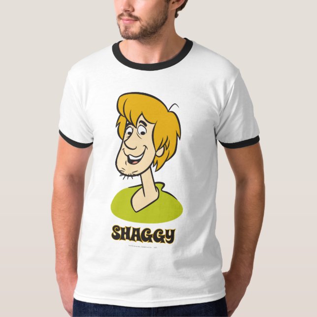 Camiseta Gráfico de Nome do Shaggy (Frente)