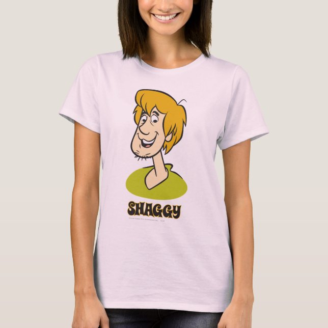 Camiseta Gráfico de Nome do Shaggy (Frente)