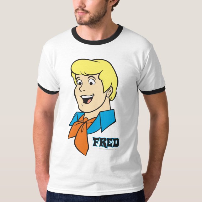 Camiseta Gráfico de nomes Fred (Frente)