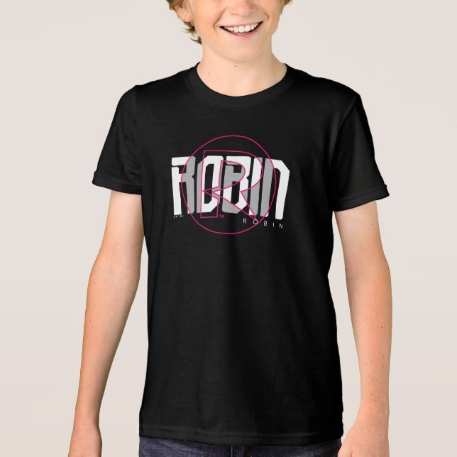 Camiseta Gráfico de nomes Hi-Tech Robin (Frente)