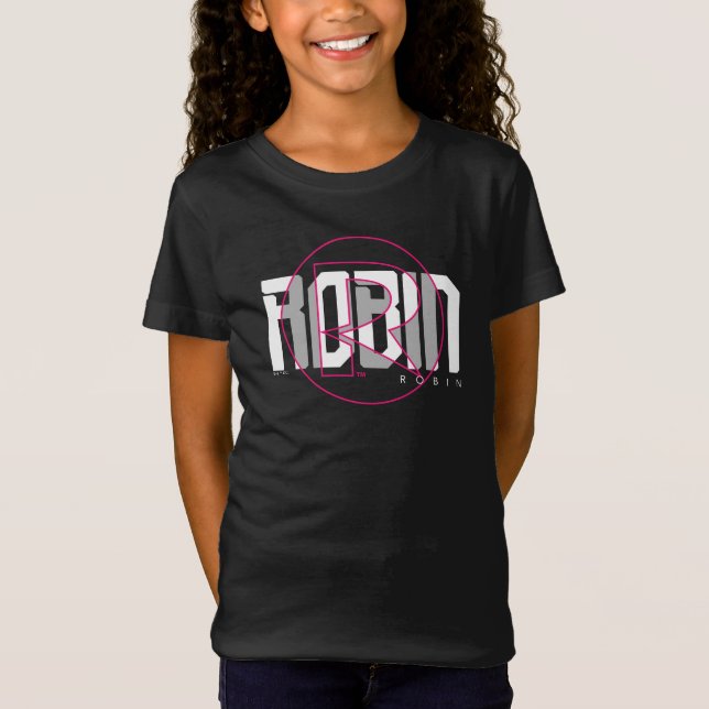 Camiseta Gráfico de nomes Hi-Tech Robin (Frente)