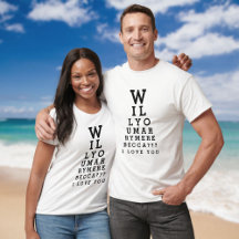 Gráfico de Óptica de Casamento Personalizado Você 
