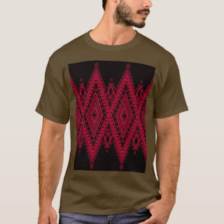 Camiseta Gráfico de padrões étnicos africanos