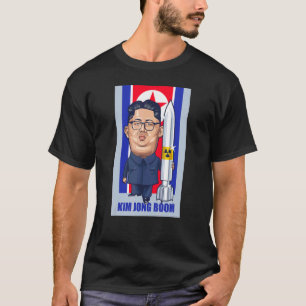 Camiseta Gráfico de Paródia Kim Jong Boom Kim Jong Un