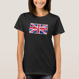 CAMISETA GRÁFICO DE PAVILHÃO BRITIANO DA UNIÃO JACK