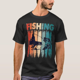 Camiseta Gráfico de Pesca