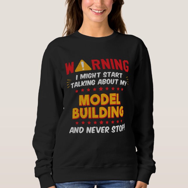 Camiseta Gráfico de Piada de Construtor de Modelos (Frente)