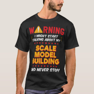 Camiseta Gráfico de Piada do Modelador de Construção de Esc