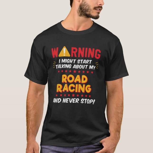 Camiseta Gráfico de Piadas de corridas (Frente)