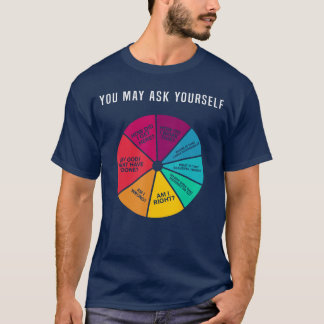 Camiseta Gráfico de pizza de letras retrô de música dos ano