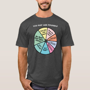 Camiseta Gráfico de pizza de letras retrô de música dos ano