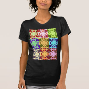 Camiseta Gráfico de Pop de arte africano marcado