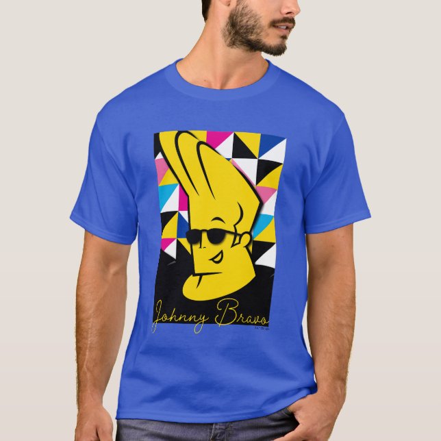 Camiseta Gráfico de Pop de Arte Johnny Bravo (Frente)