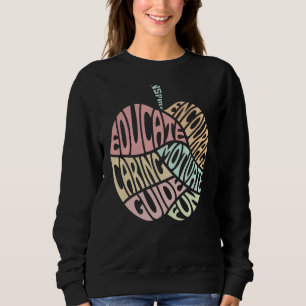 Camiseta Gráfico De Professores Para Mulheres Inspiram Maçã