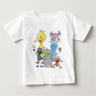Camiseta Gráfico de Sesame Pals Doodley