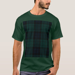 Camiseta Gráfico de tartan do Black Watch