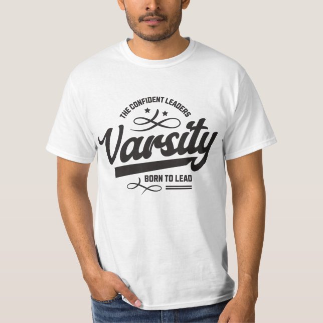 Camiseta Gráfico de Tipografia do Estilo de Variedade (Frente)