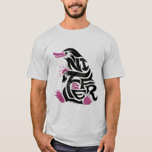 Camiseta Gráfico de Tipografia NIFFLER™