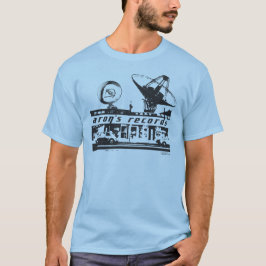 Camiseta Gráfico de Transmissão do Arquivo de Gravações de 