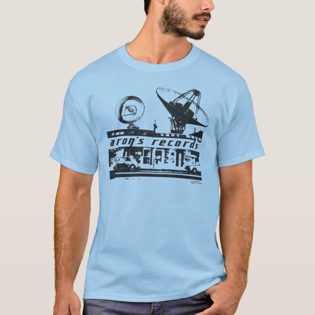 Camiseta Gráfico de Transmissão do Arquivo de Gravações de  (Frente)