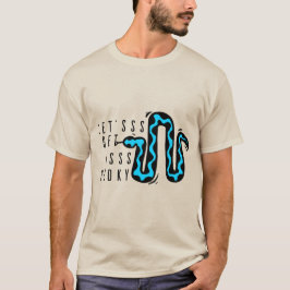 Camiseta Gráfico de vamos assustador