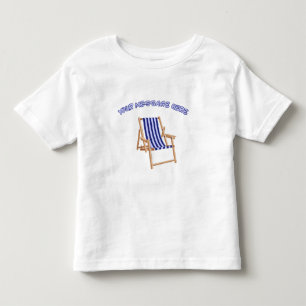 Camiseta Gráfico de Verão de Mensagem Personalizada de Cade