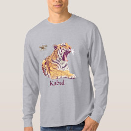 Camiseta Gráfico de vetor Kabul