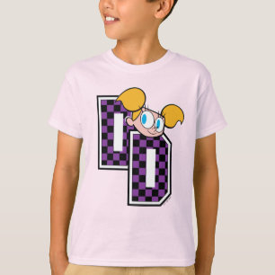 Camiseta Gráfico Dee Dee - Letras Atléticas