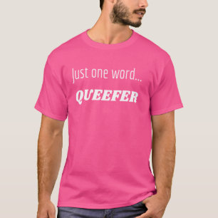 Camiseta Gráfico Divertido - Apenas uma palavra...