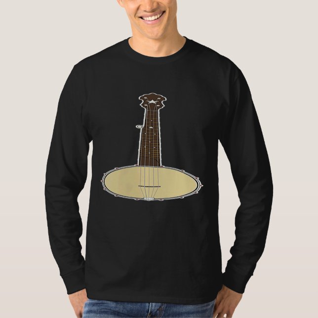 Camiseta Gráfico do banjo (Frente)