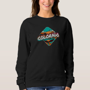 Camiseta Gráfico do Colorado Retro Vintage ao ar livre