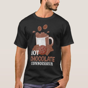 Camiseta Gráfico do comedor de Comidas Connoisseur de Choco
