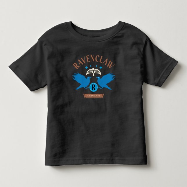 Camiseta Gràfico do Diadema da Águia Dupla da Casa RAVENCLA (Frente)