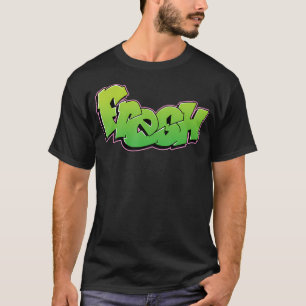 Camiseta Gráfico do estilo de Grafite fresco