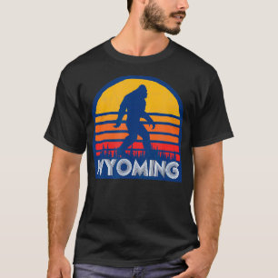 Camiseta Gráfico do Estilo do Surf Retroativo Wyoming Oiten