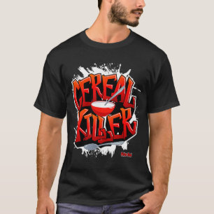 Camiseta Gráfico do Grafite do Destruidor Cereal Flite Boi