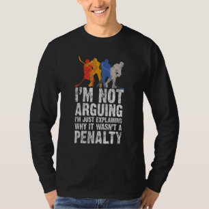 Camiseta Gráfico do jogo desportivo do jogador de hóquei