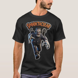 Camiseta Gráfico do monstro de Frankenstein Espetacular