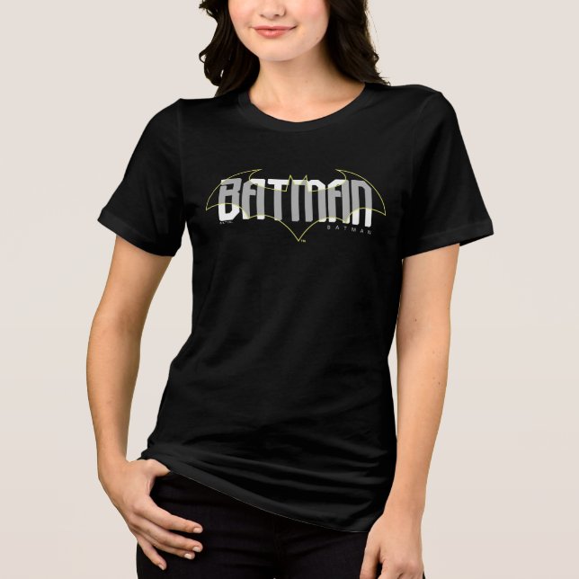 Camiseta Gráfico do nome Hi-Tech do Batman (Frente)