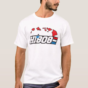 Camiseta Gráfico do Orgulho Hawaii HI808 com Ilhas Vibes