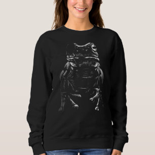 Camiseta Gráfico do sapo Creepy Animal Grunge