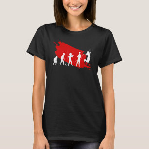 Camiseta Gráfico do Treinador Desportivo em Evolução do Jog