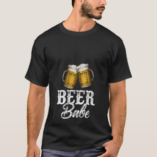 Camiseta Gráfico engraçado de mulheres bebendo cerveja arte